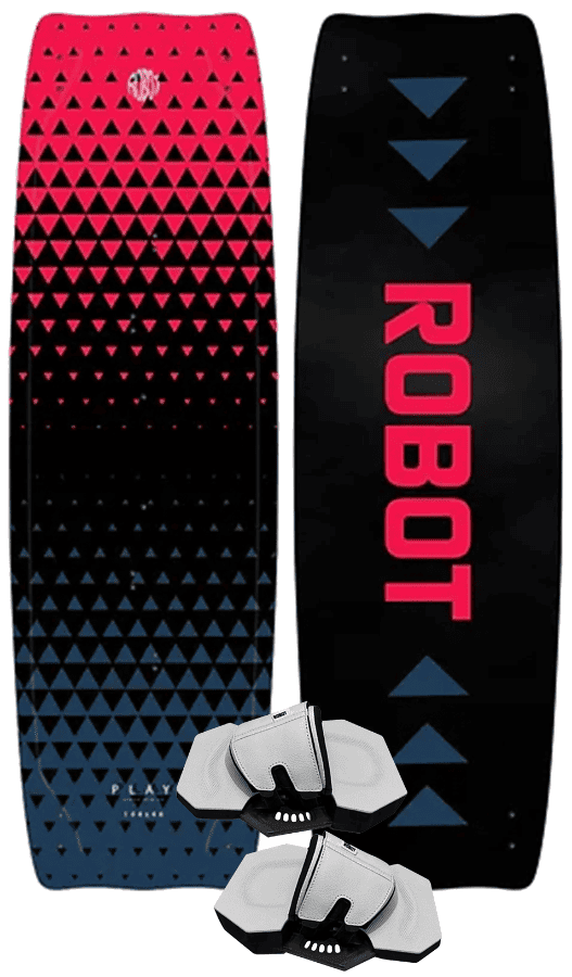 Robot Play Kiteboard with Airone FS Bindings